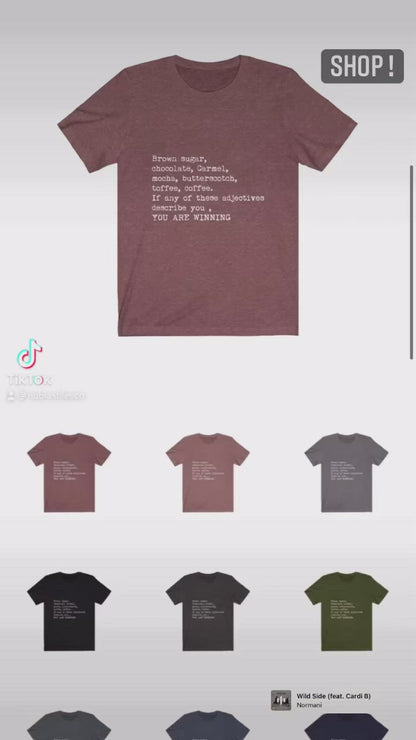 Brown Sugar Chocolate Tee